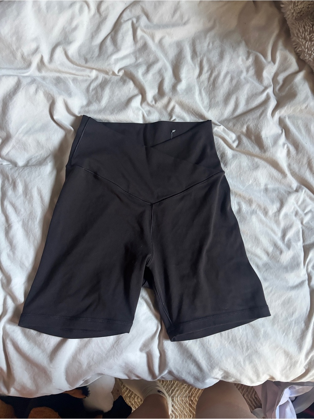 Aerie Brown High-Rise Bike Shorts
